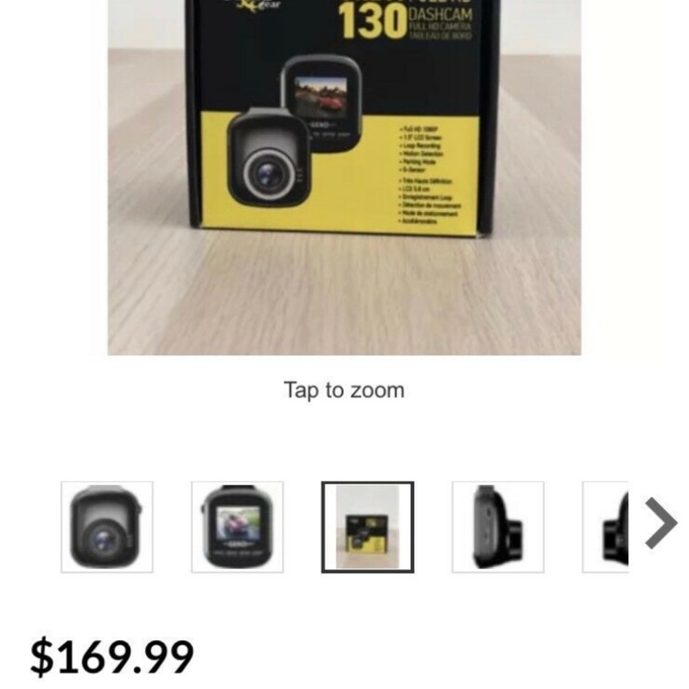 Brand new dash cam